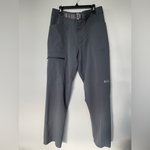 REI Pants Rei Activator V2 Softshell Gray Hiking Pants Poshmark